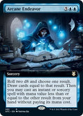Image for Arcane Endeavor (Extended Art) (283) (Adventures in the Forgotten Realms) - Magic: The Gathering