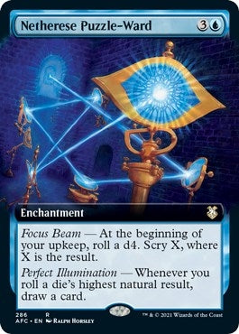 Image for Netherese Puzzle-Ward (Extended Art) (286) (Adventures in the Forgotten Realms) - Magic: The Gathering