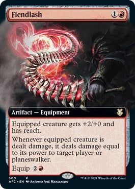 Image for Fiendlash (Extended Art) (300) (Adventures in the Forgotten Realms) - Magic: The Gathering