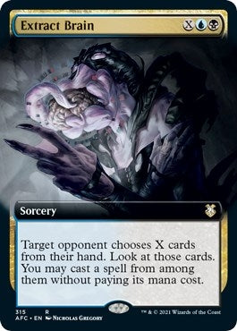 Image for Extract Brain (Extended Art) (315) (Adventures in the Forgotten Realms) - Magic: The Gathering