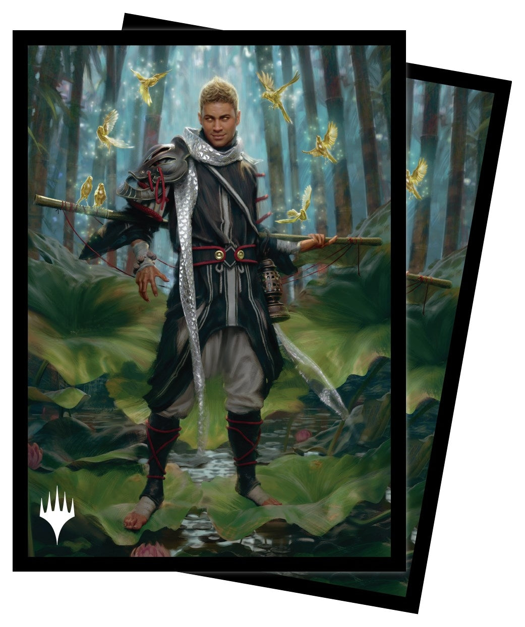 Image for Adventures in the Forgotten Realms Grand Master of Flowers Standard Deck Protector sleeves for Magic (100-Pack) - Card Sleeves