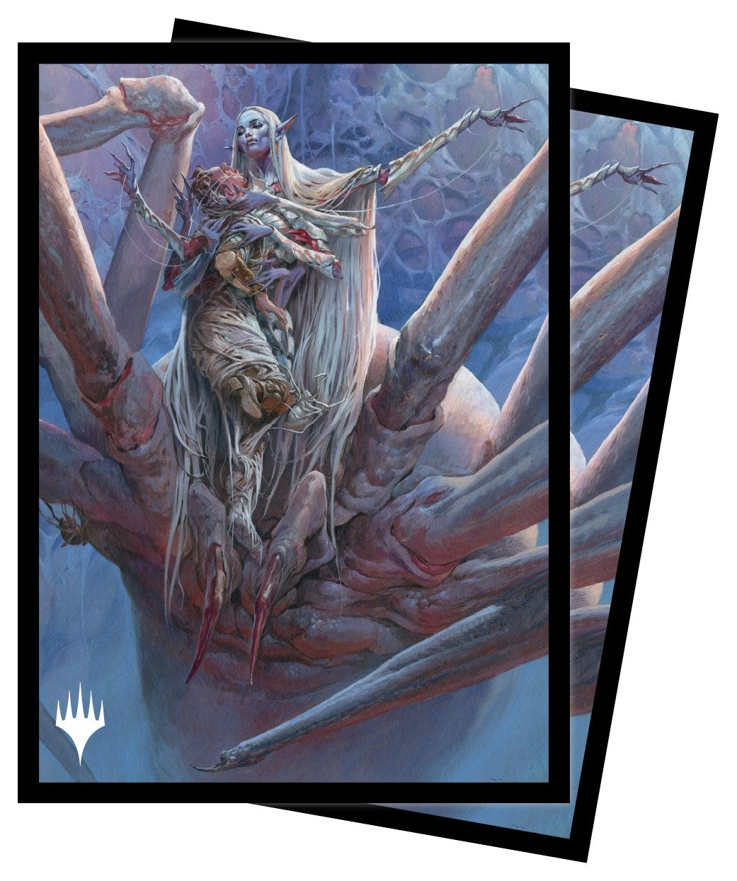Image for Adventures in the Forgotten Realms Lolth, Spider Queen Standard Deck Protector sleeves for Magic (100-Pack) - Card Sleeves
