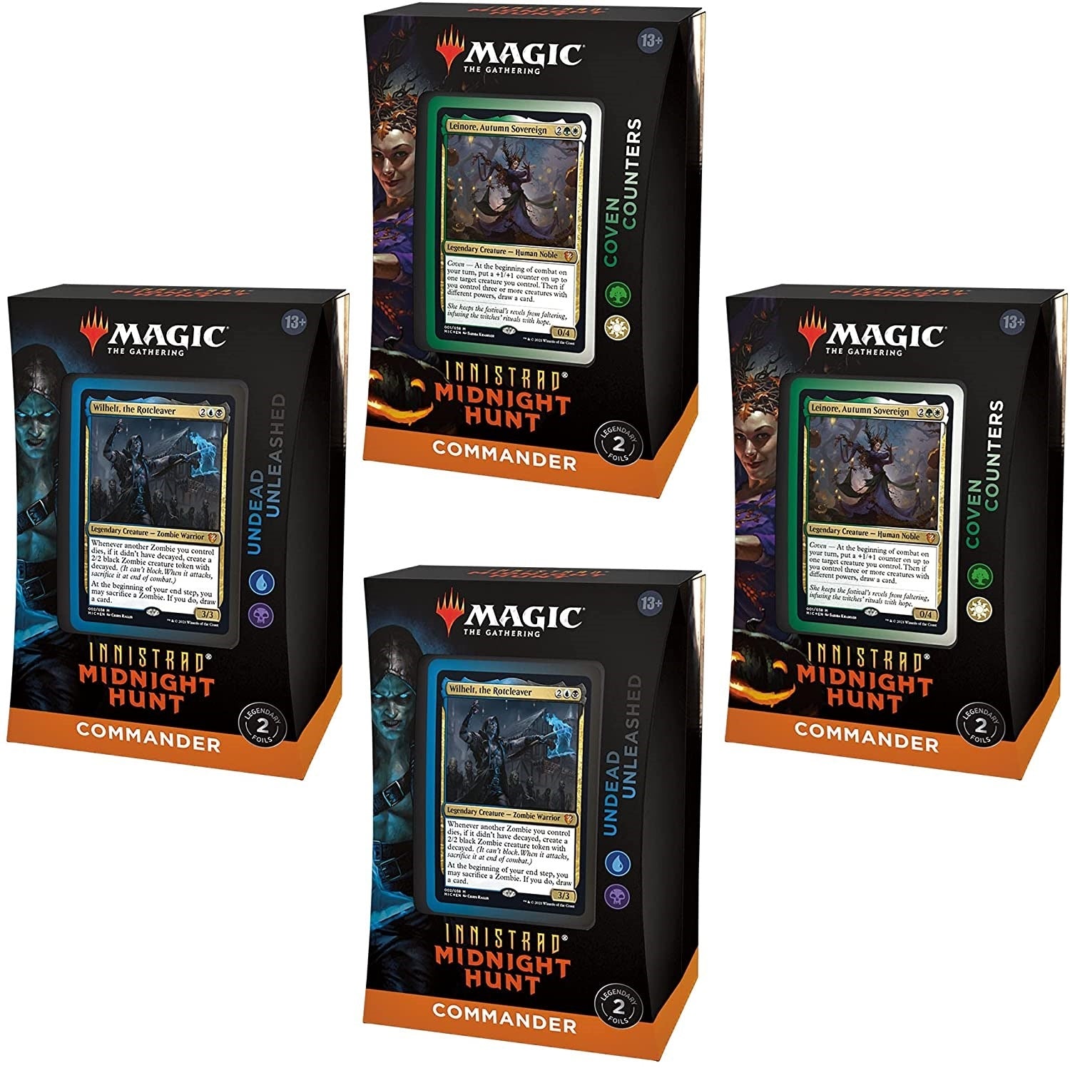 Image for Innistrad: Midnight Hunt - Commander Deck Display - Magic: The Gathering