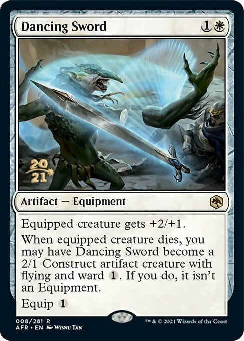 Image for Dancing Sword (8) (Prerelease Cards) - Magic: The Gathering