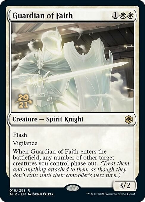 Image for Guardian of Faith (18) (Prerelease Cards) - Magic: The Gathering