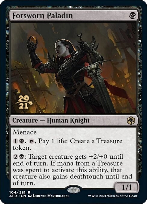 Image for Forsworn Paladin (104) (Prerelease Cards) - Magic: The Gathering
