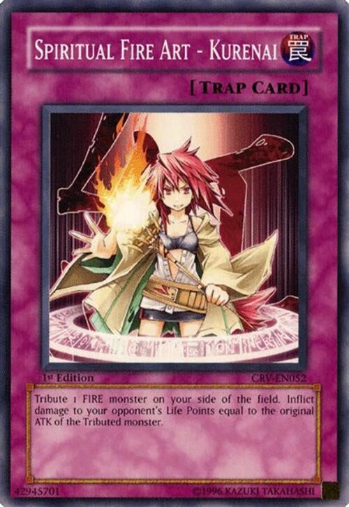 Image for Spiritual Fire Art - Kurenai (CRV-EN052) (CRV) - YuGiOh