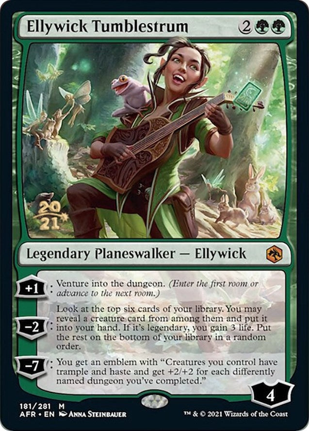 Image for Ellywick Tumblestrum (181) (Prerelease Cards) - Magic: The Gathering