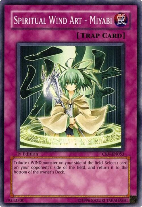 Image for Spiritual Wind Art - Miyabi (CRV-EN053) (CRV) - YuGiOh