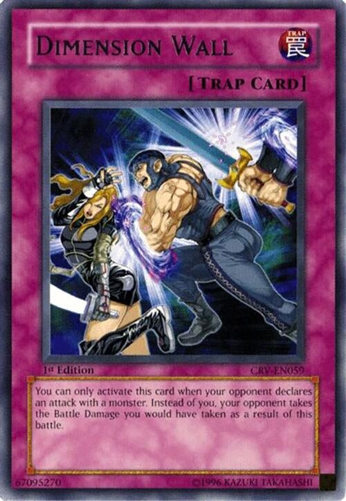 Image for Dimension Wall (CRV-EN059) (CRV) - YuGiOh