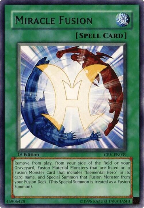 Image for Miracle Fusion (CRV-EN039) (CRV) - YuGiOh