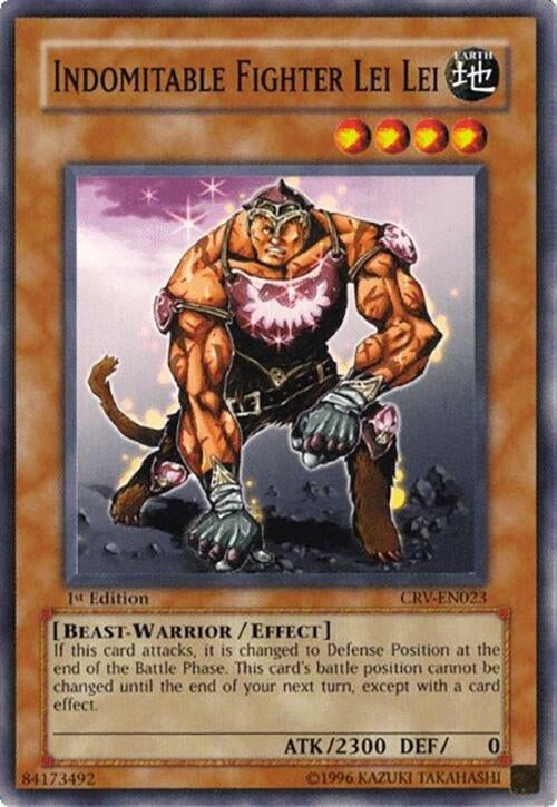 Image for Indomitable Fighter Lei Lei (CRV-EN023) (CRV) - YuGiOh