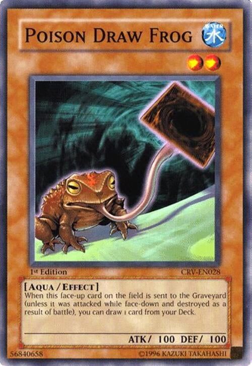 Image for Poison Draw Frog (CRV-EN028) (CRV) - YuGiOh