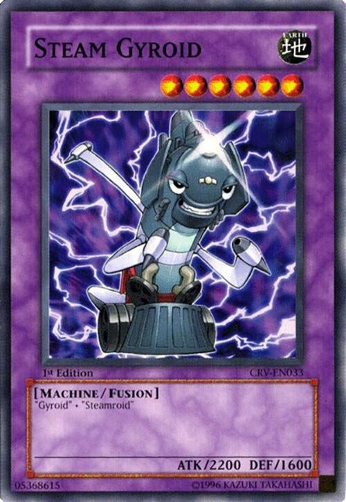 Image for Steam Gyroid (CRV-EN033) (CRV) - YuGiOh