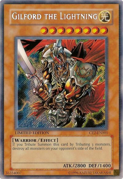 Image for Gilford the Lightning (CT2-EN001) (CT2) - YuGiOh