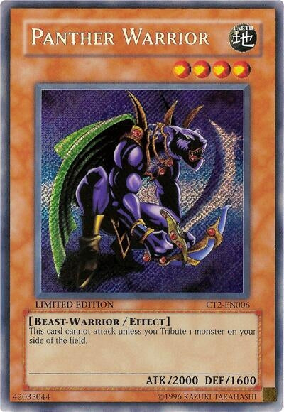 Image for Panther Warrior (CT2-EN006) (CT2) - YuGiOh