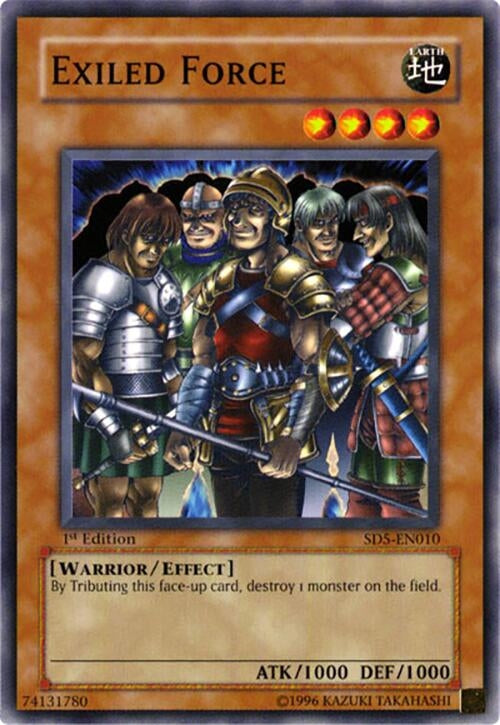 Image for Exiled Force (SD5-EN010) (SD5) - YuGiOh