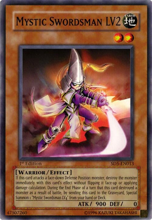 Image for Mystic Swordsman LV2 (SD5-EN013) (SD5) - YuGiOh