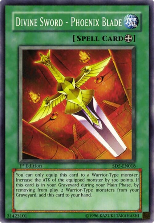 Image for Divine Sword - Phoenix Blade (SD5-EN018) (SD5) - YuGiOh
