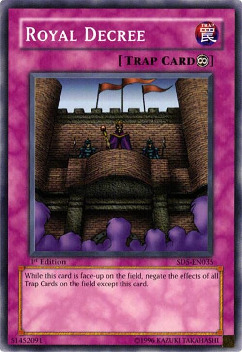 Image for Royal Decree (SD5-EN035) (SD5) - YuGiOh