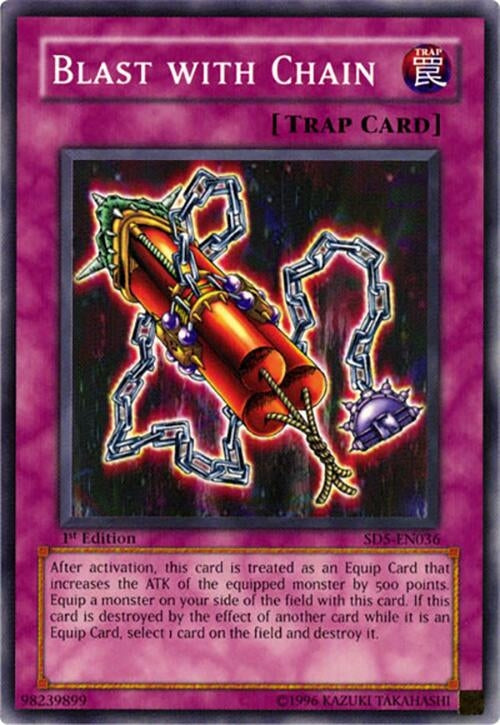 Image for Blast with Chain (SD5-EN036) (SD5) - YuGiOh