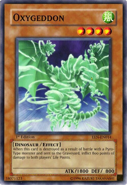 Image for Oxygeddon (EEN-EN014) (EEN) - YuGiOh