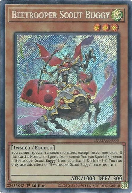 Image for Beetrooper Scout Buggy (DAMA-EN000) (DAMA) - YuGiOh