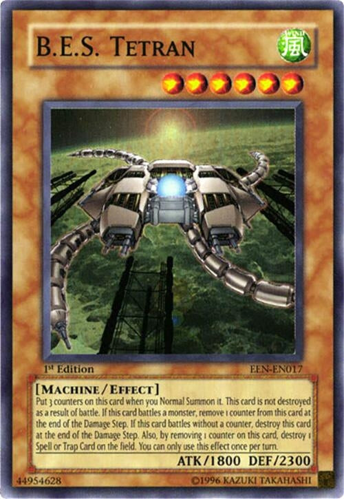 Image for B.E.S. Tetran (EEN-EN017) (EEN) - YuGiOh