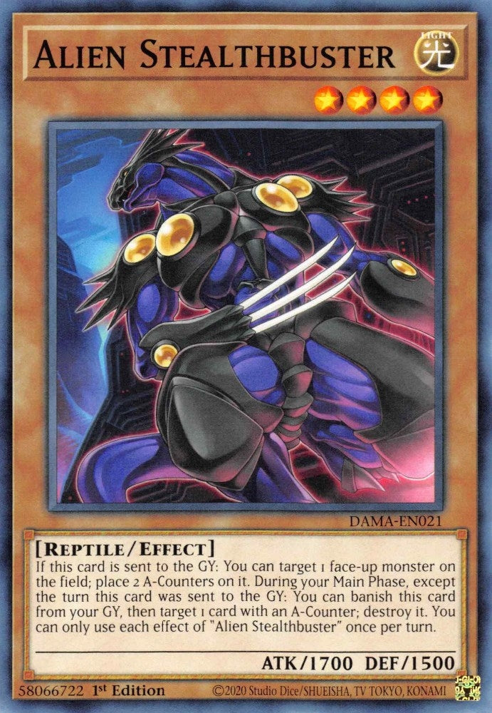 Image for Alien Stealthbuster (DAMA-EN021) (DAMA) - YuGiOh
