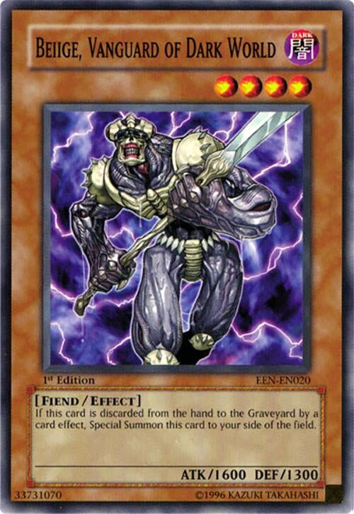 Image for Beiige, Vanguard of Dark World (EEN-EN020) (EEN) - YuGiOh