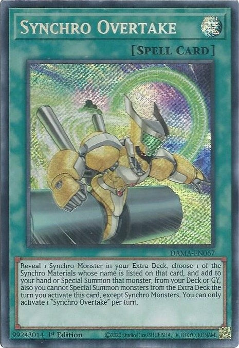 Image for Synchro Overtake (DAMA-EN067) (DAMA) - YuGiOh