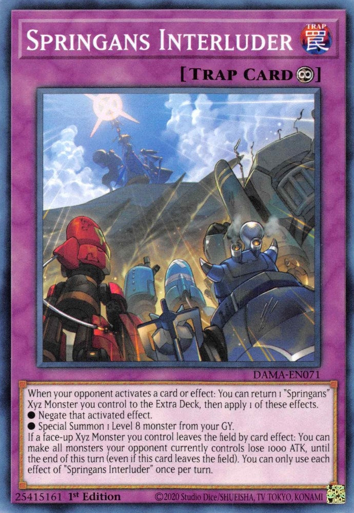 Image for Springans Interluder (DAMA-EN071) (DAMA) - YuGiOh