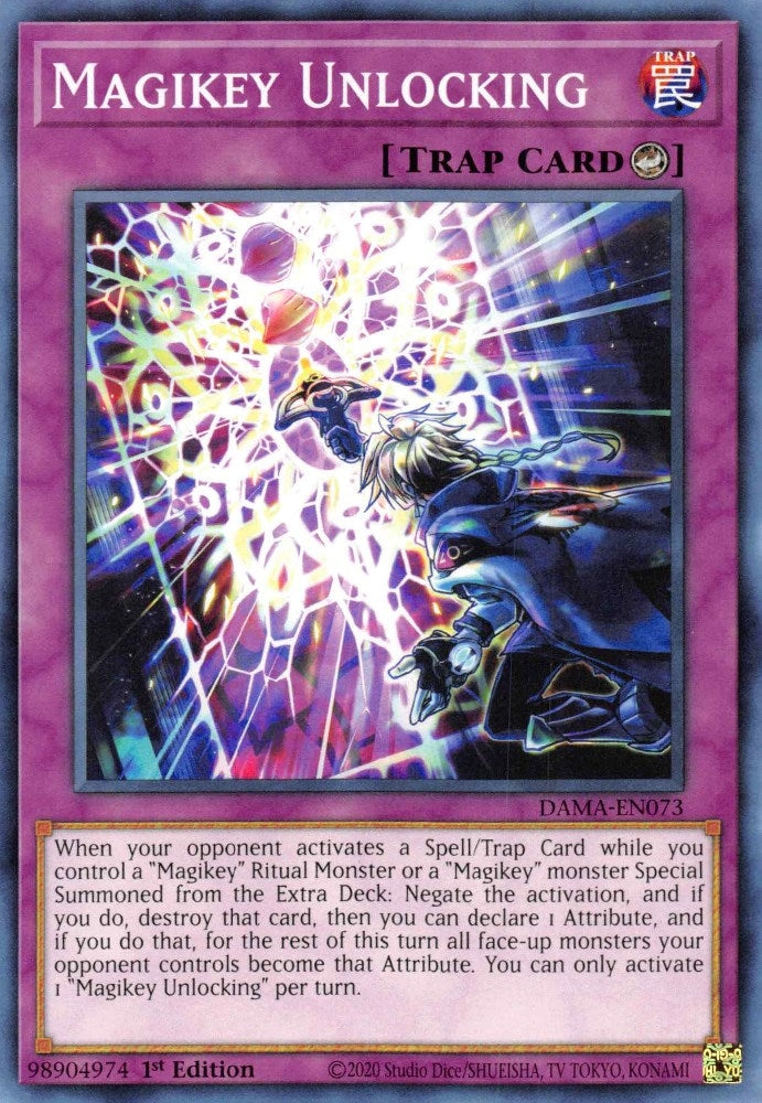 Image for Magikey Unlocking (DAMA-EN073) (DAMA) - YuGiOh