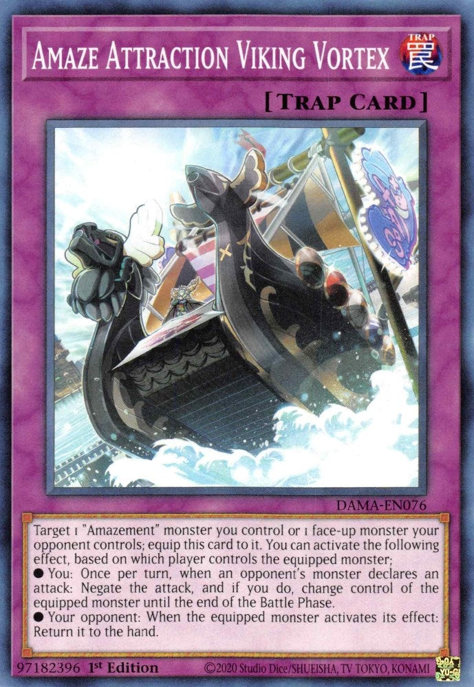 Image for Amaze Attraction Viking Vortex (DAMA-EN076) (DAMA) - YuGiOh