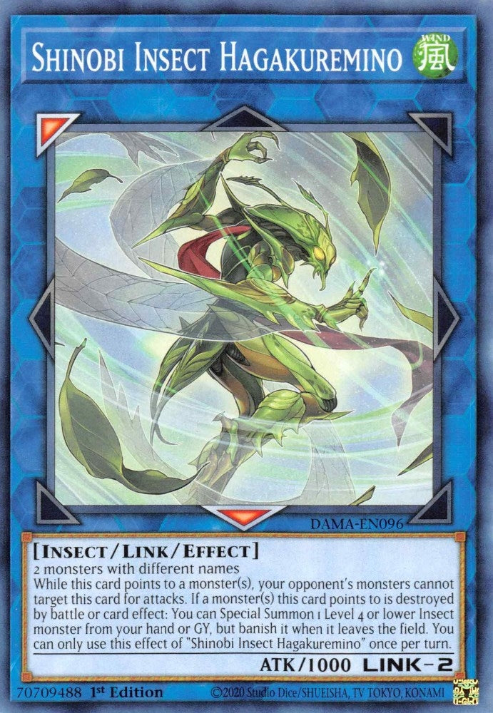 Image for Shinobi Insect Hagakuremino (DAMA-EN096) (DAMA) - YuGiOh