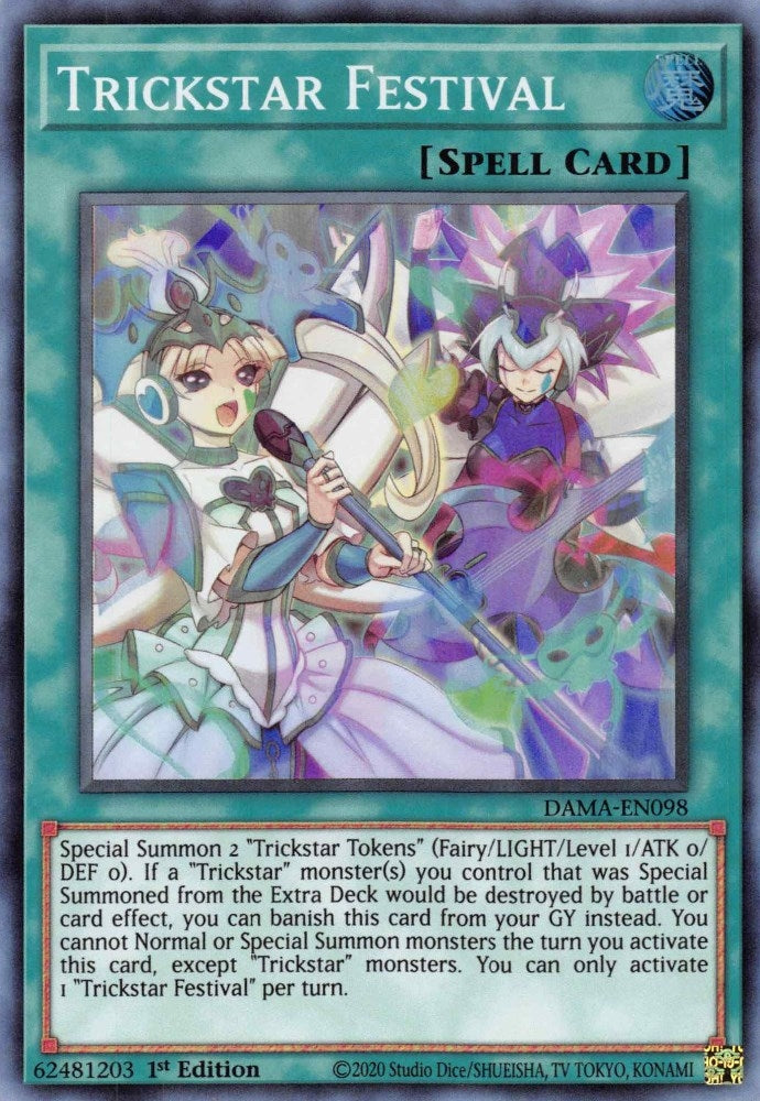 Image for Trickstar Festival (DAMA-EN098) (DAMA) - YuGiOh