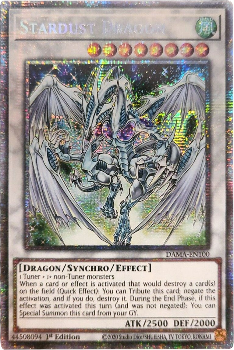 Image for Stardust Dragon (Starlight Rare) (DAMA-EN100) (DAMA) - YuGiOh
