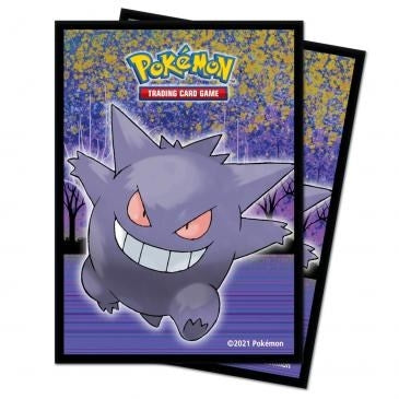 Image for Pokemon Gallery Series Gengar Haunted Hollow Deck Protector (65-Pack) - Card Sleeves