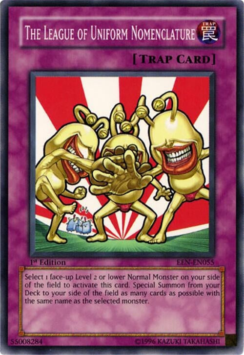 Image for The League of Uniform Nomenclature (EEN-EN055) (EEN) - YuGiOh