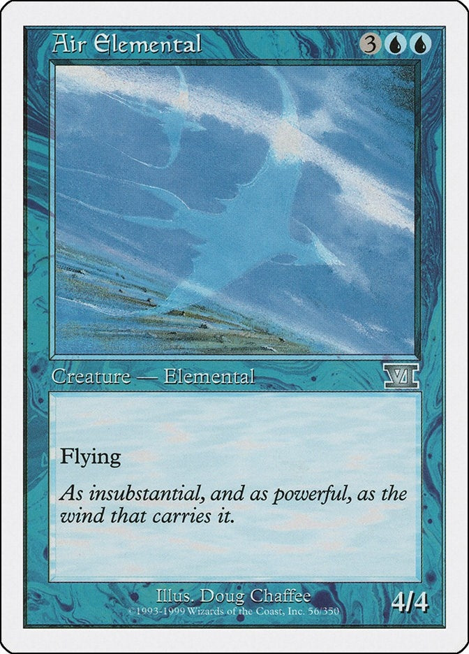 Image for Air Elemental (56) (Classic Sixth Edition) - Magic: The Gathering