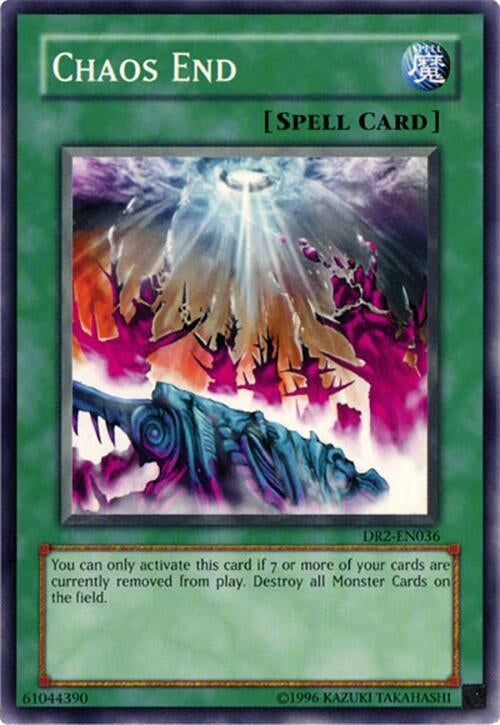Image for Chaos End (DR2-EN036) (DR2) - YuGiOh