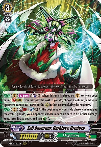 Evil Governor, Darkface Gredora (V-SS09/152EN) (V-SS09: Revival Selection)