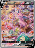 Image for Espeon V (Alternate Full Art) (180/203) (SWSH07) - Pokemon