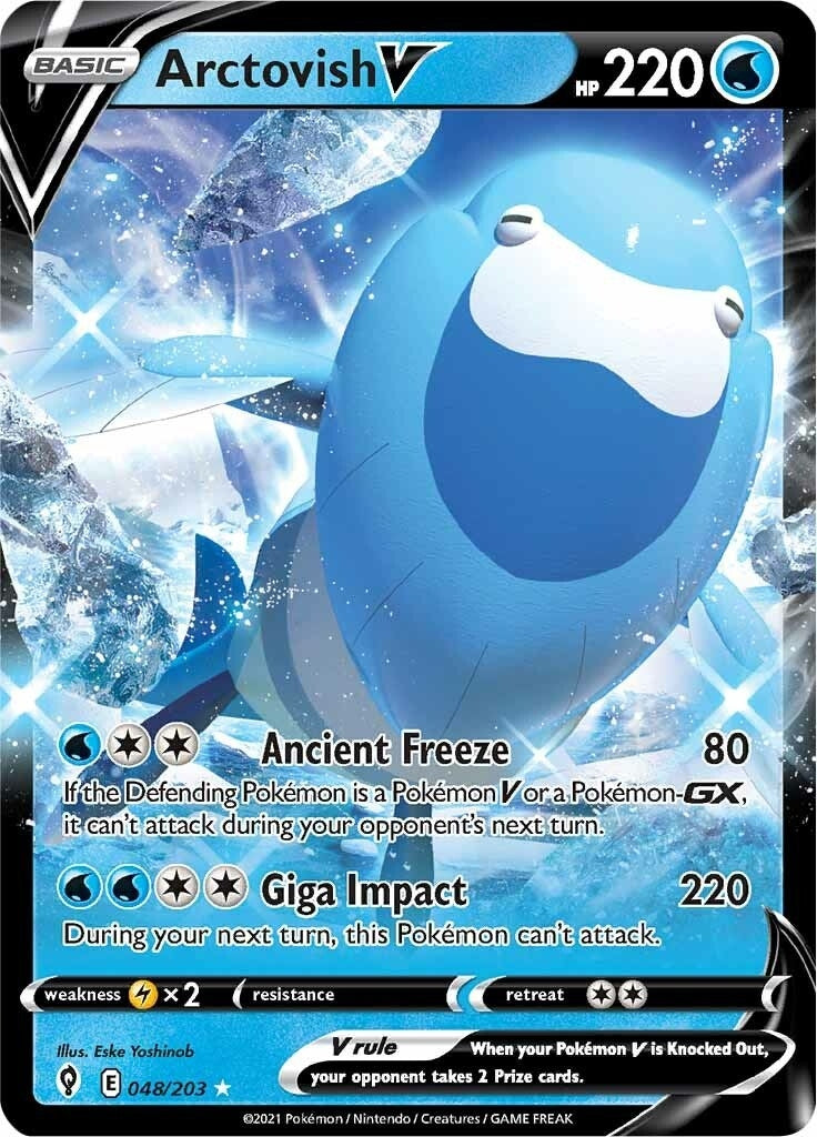 Image for Arctovish V (048/203) (SWSH07) - Pokemon