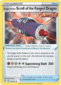 Image for Single Strike Scroll of the Fanged Dragon (158/203) (SWSH07) - Pokemon
