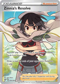 Image for Zinnia's Resolve (Full Art) (203/203) (SWSH07) - Pokemon