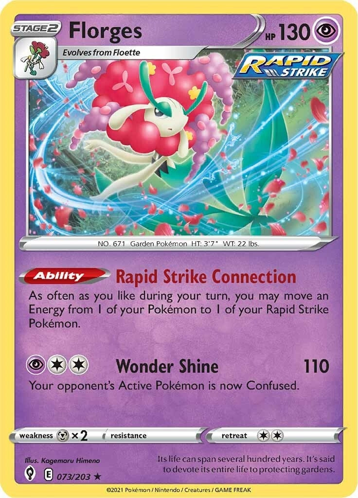 Image for Florges (073/203) (SWSH07) - Pokemon