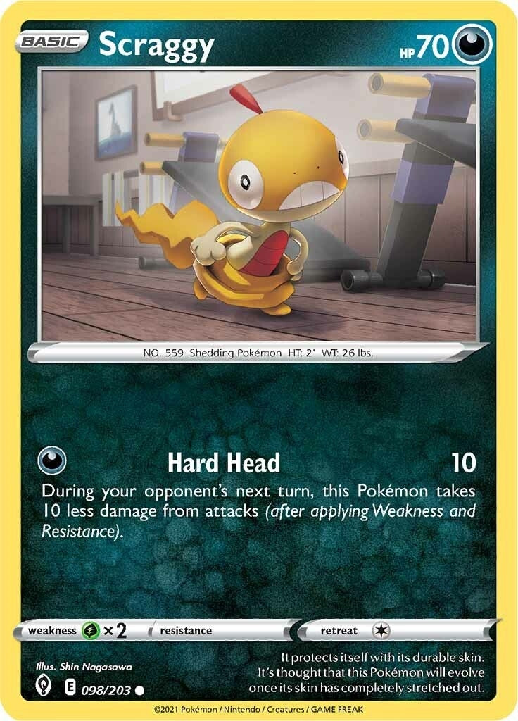 Image for Scraggy (098/203) (SWSH07) - Pokemon
