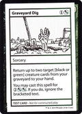 Image for Graveyard Dig (No PW Symbol) (Mystery Booster: Convention Edition Exclusives) - Magic: The Gathering