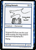 Image for Biting Remark (No PW Symbol) (Mystery Booster: Convention Edition Exclusives) - Magic: The Gathering